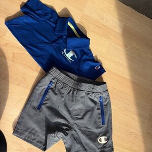Champion Set Polo and Shorts